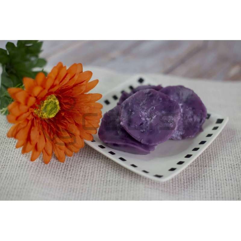 ขนมมันม่วงดอกไม้